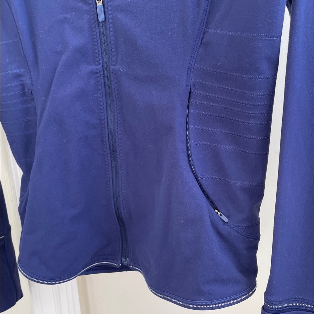Lululemon Athletic Yoga InStill Jacket True Navy - 6 - Picture 3 of 11